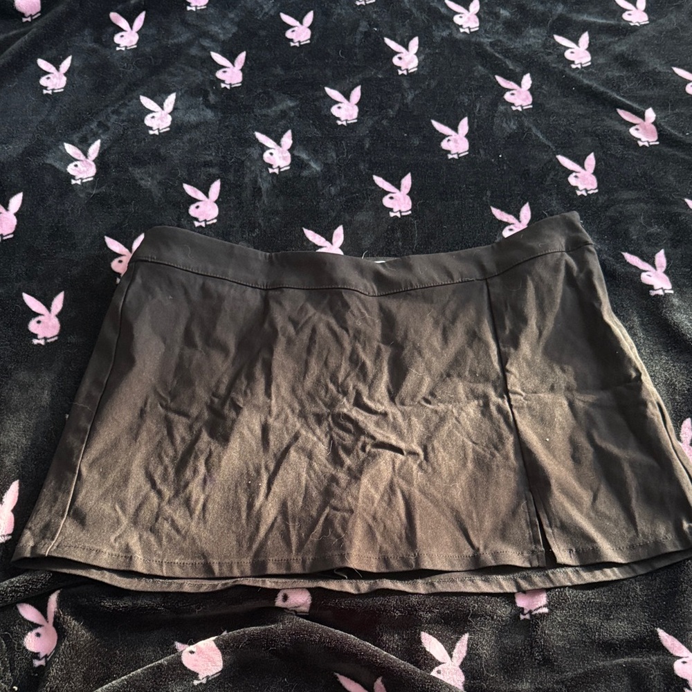 Garage Black Mini Skirt